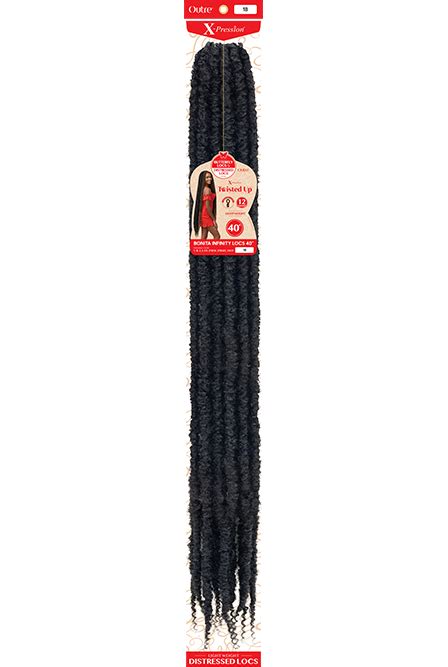 Bonita infinity locs - Outre Synthetic X-PRESSION Braiding TWISTED UP BONITA INFINITY LOCS 40'' (Color:1B Off Black, Pack of 3) 4 $4499 ($44.99/Count) FREE delivery Thu, Nov 9 More Buying Choices $44.97 (4 new offers) Outre Synthetic X-PRESSION Braiding TWISTED UP BONITA INFINITY LOCS 40'' (Color:4, Pack of 5) 1 $7499 ($74.99/Count) FREE delivery Mon, Nov 13